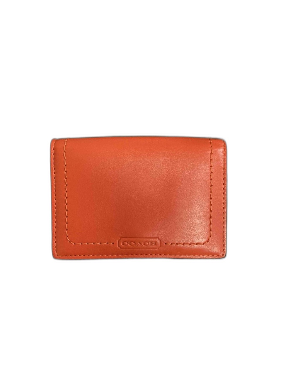 Coach Vintage/Y2K Cherry Red Leather Card Wallet -VGC